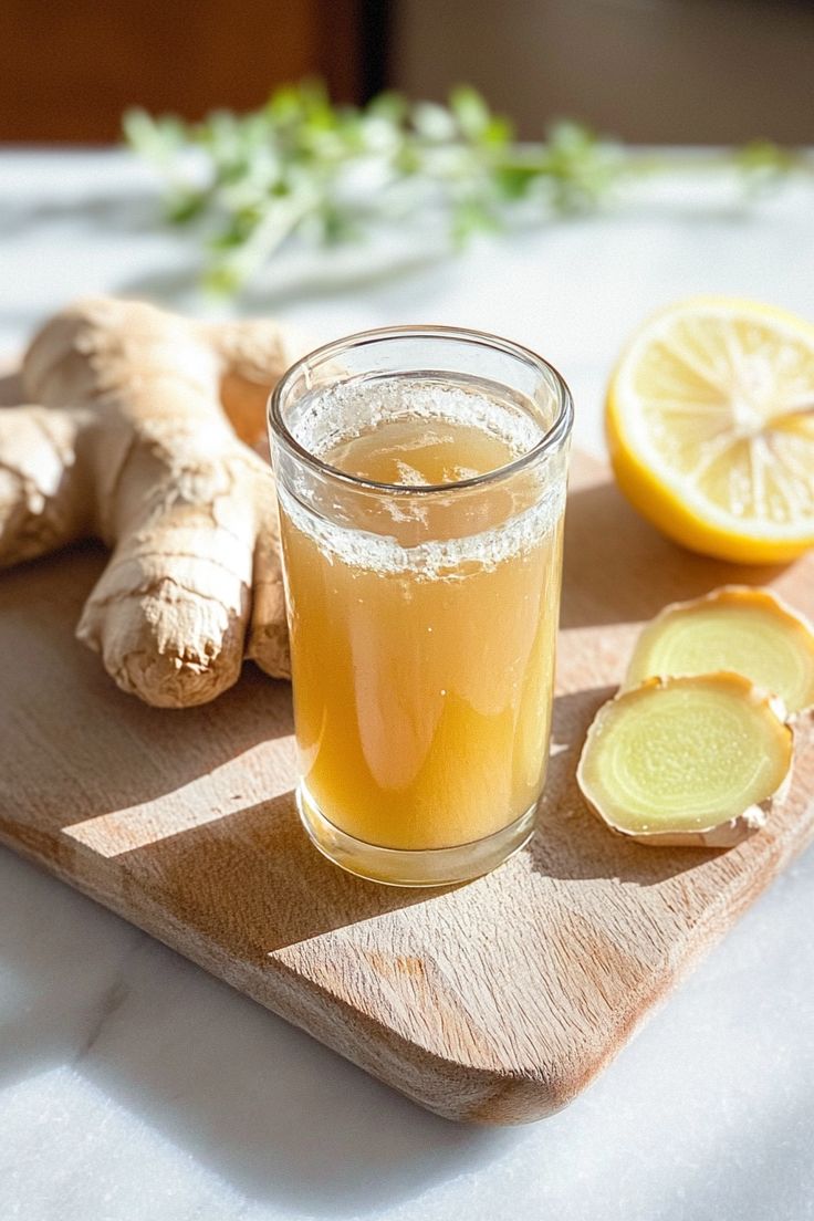 The Ultimate AM Glow Sip: your morning shot for clearer skin